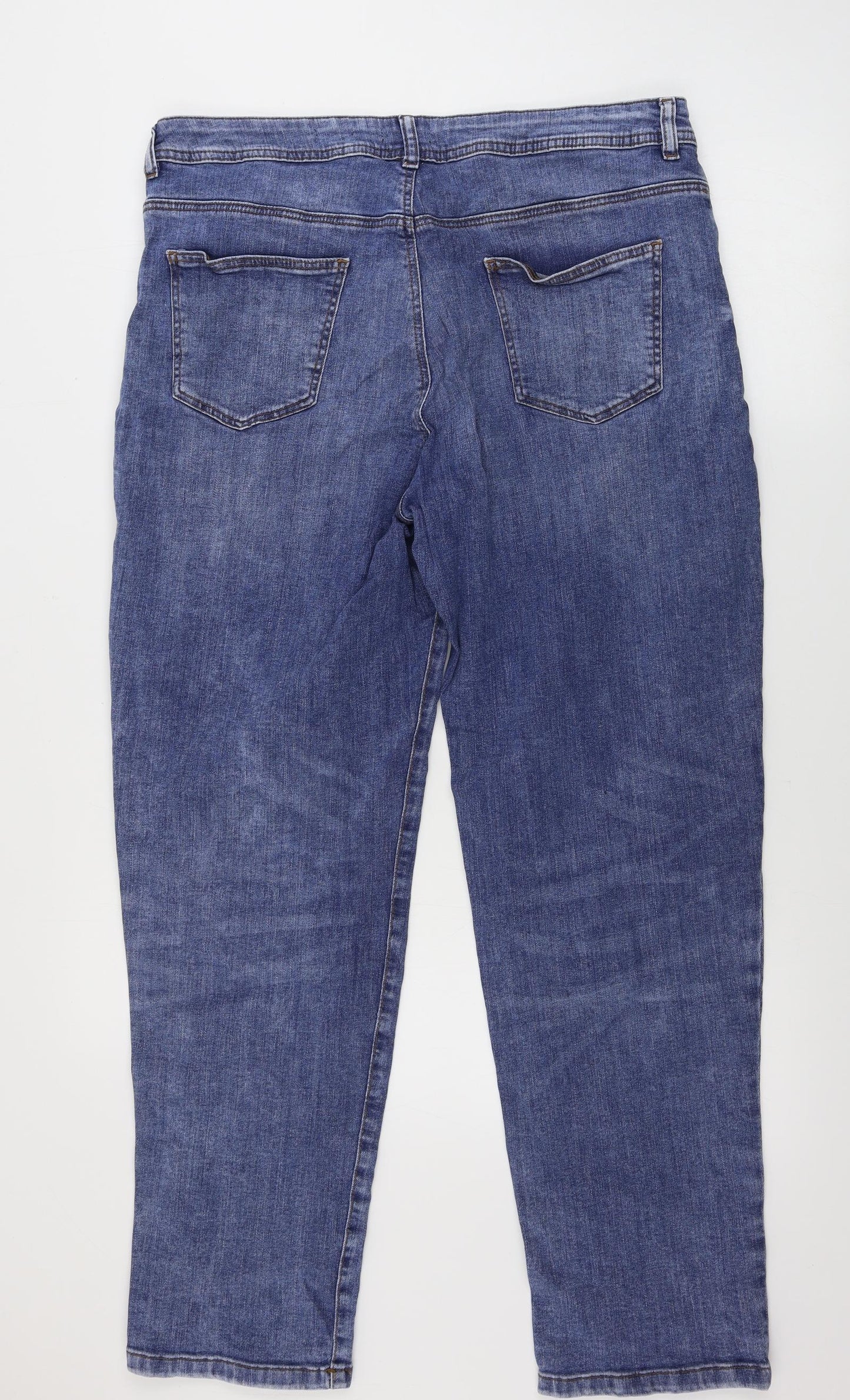 TU Womens Blue   Straight Jeans Size 16 L28 in