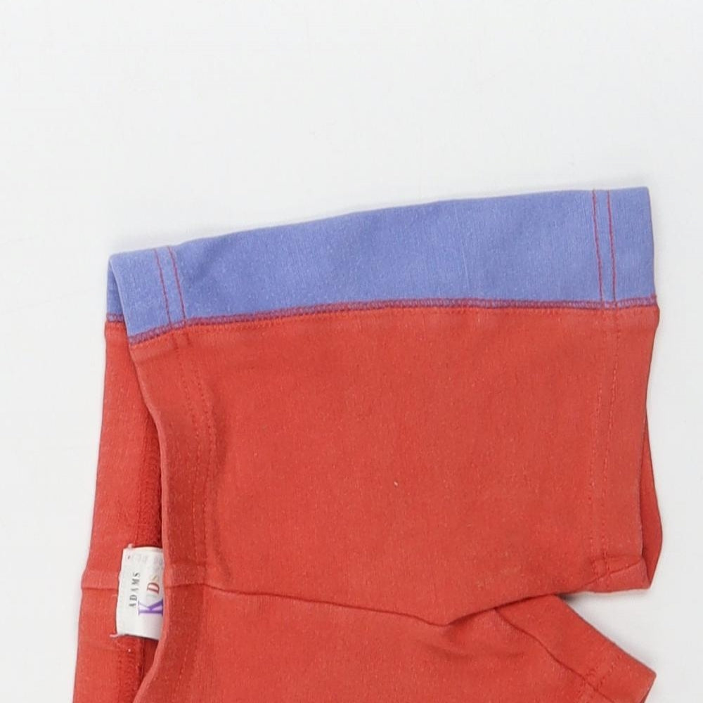 Adams kids Boys Red   Sweat Shorts Size 2-3 Years