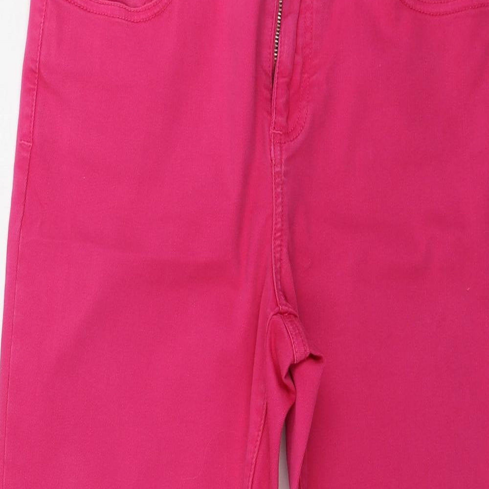 White Stuff Womens Pink   Skinny Jeans Size 12 L23 in