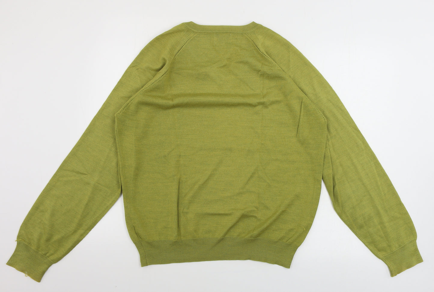 River Island  Mens Green   Pullover Jumper Size L