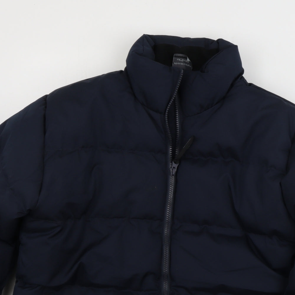 Result Mens Blue   Jacket Coat Size S