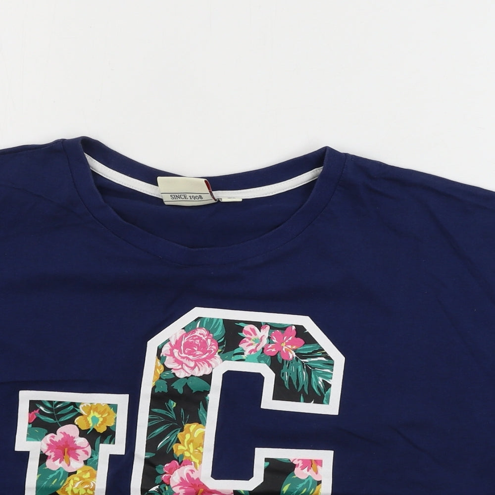 Lee Cooper  Womens Blue   Basic T-Shirt Size 12