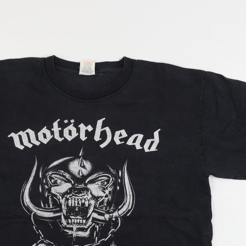 MotorHead Mens Black    T-Shirt Size M