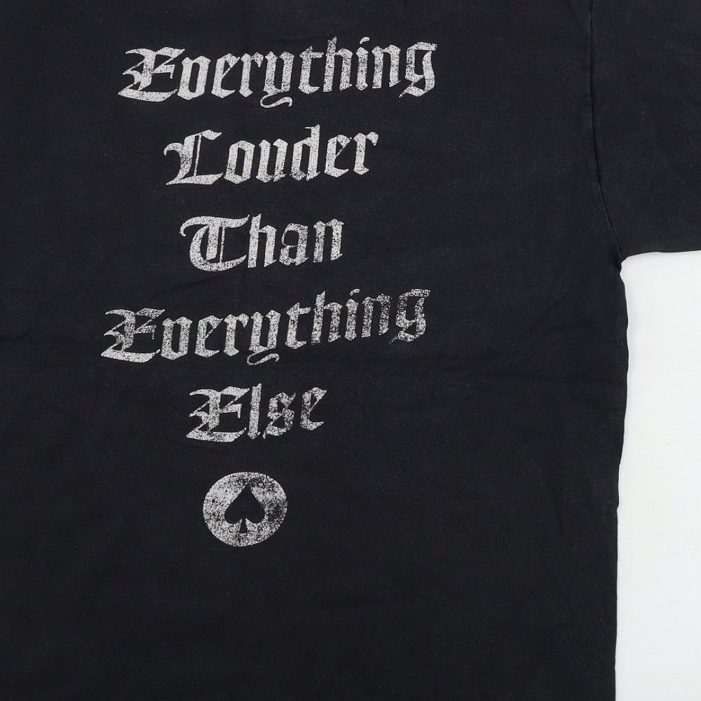 MotorHead Mens Black    T-Shirt Size M