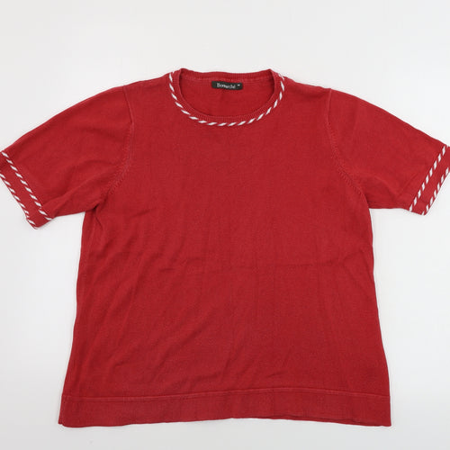 Bonmarché  Womens Red   Pullover Jumper Size M