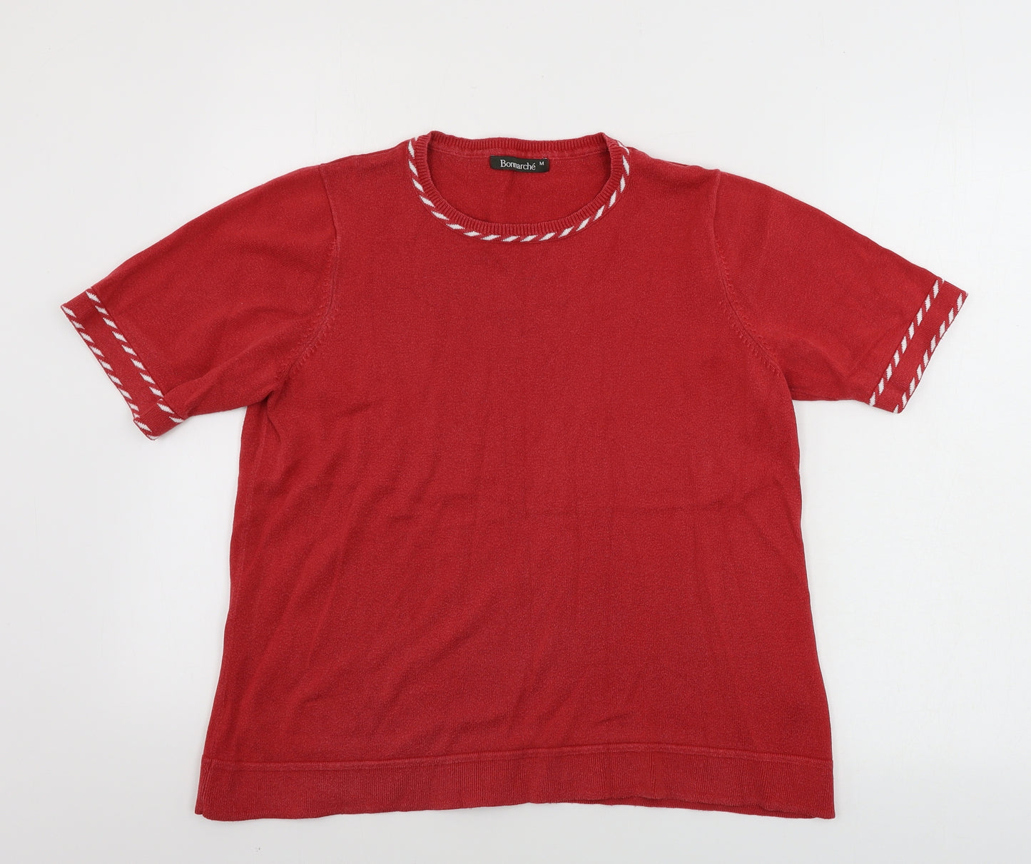 Bonmarché  Womens Red   Pullover Jumper Size M