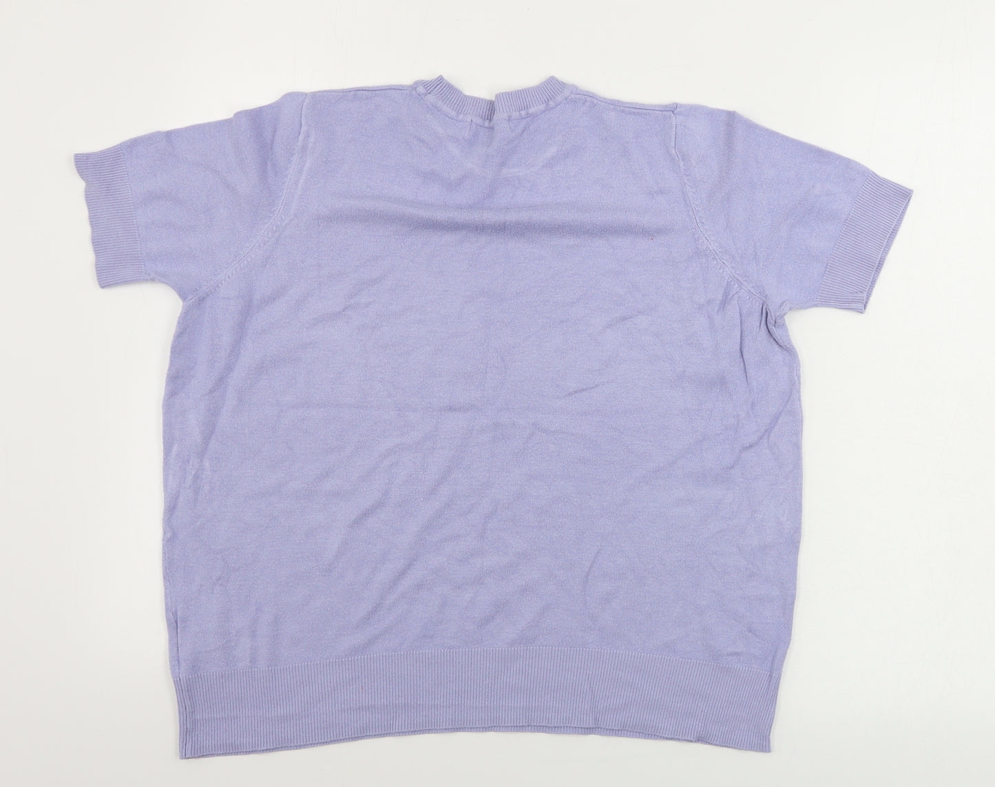 Marks and Spencer  Womens Purple   Pullover Jumper Size 14