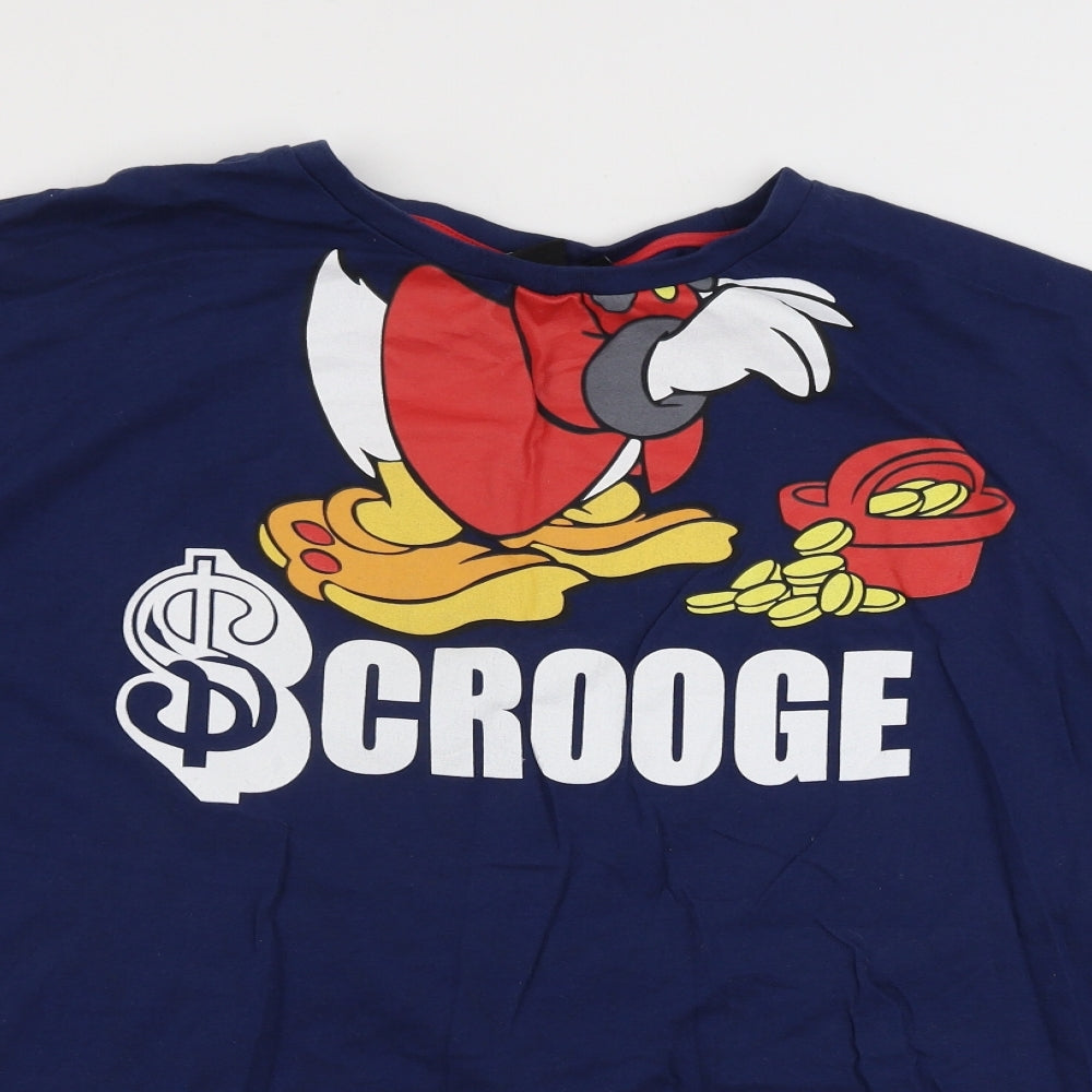 George  Mens Blue    T-Shirt Size 2XL