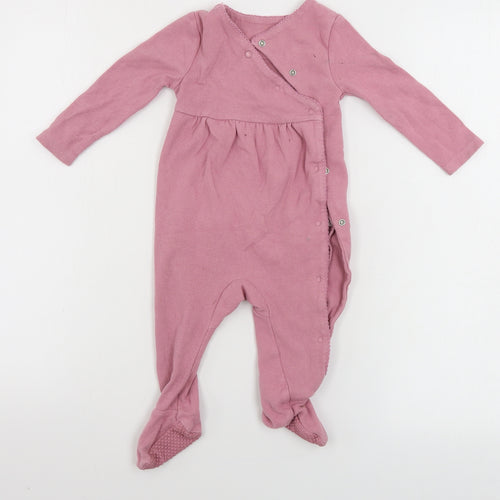 TU Girls Pink   Babygrow One-Piece Size 6-9 Months