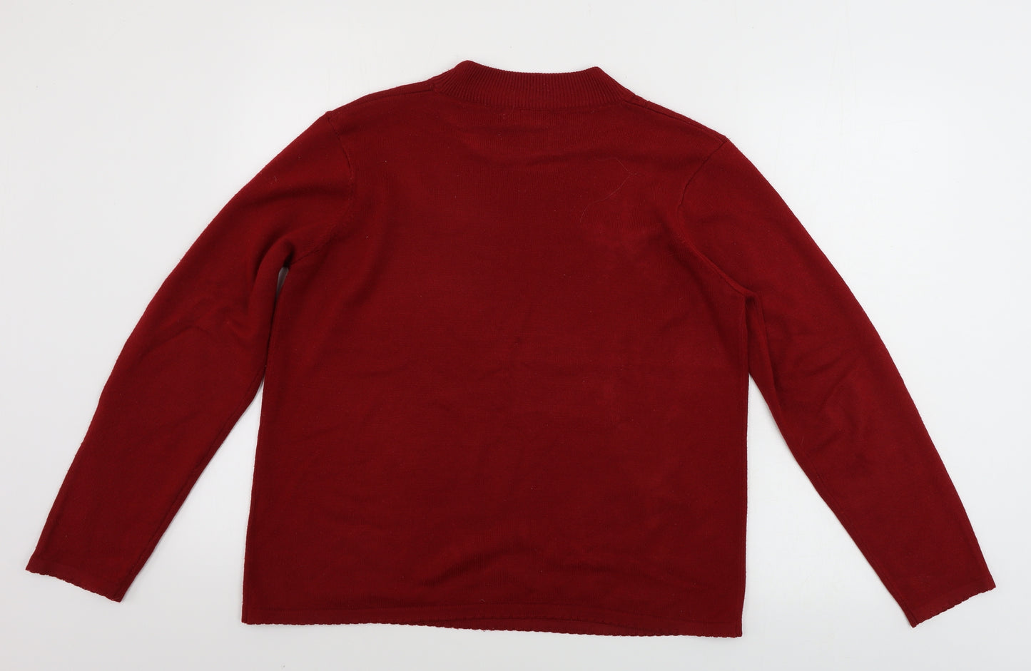 Bonmarché  Womens Red   Pullover Jumper Size M
