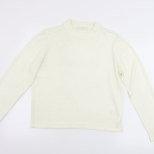 Marks and Spencer  Womens Ivory   Pullover Jumper Size 14