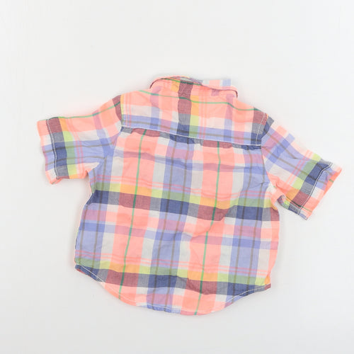 NEXT   White Check  Basic Button-Up Size 3-6 Months