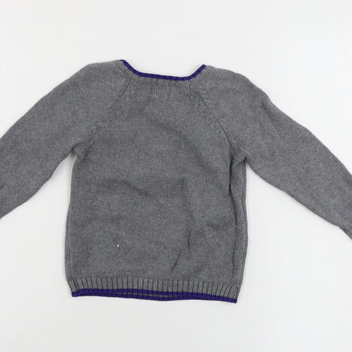 Sami & Jo Boys Grey   Pullover Jumper Size 2 Years