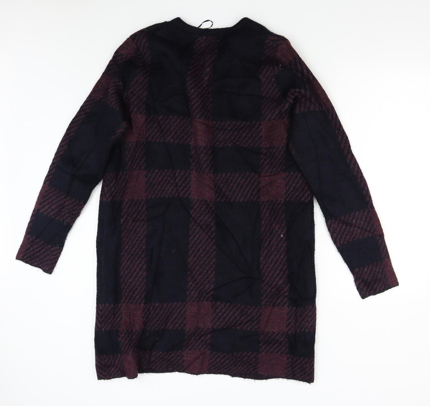 Principles Womens Multicoloured Check  Cardigan Jumper Size 14