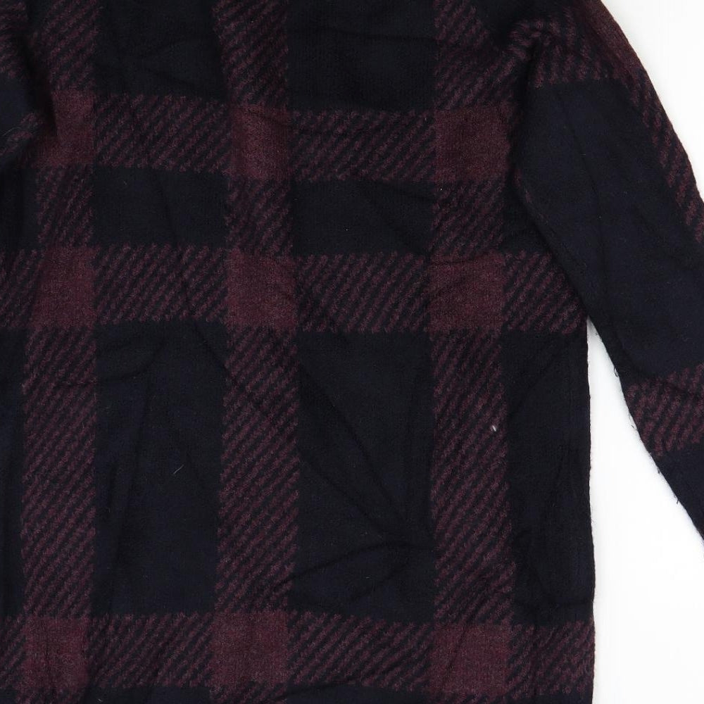 Principles Womens Multicoloured Check  Cardigan Jumper Size 14