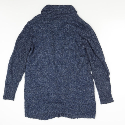 TU Womens Blue  Knit Cardigan Jumper Size 14