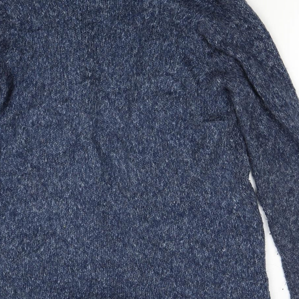 TU Womens Blue  Knit Cardigan Jumper Size 14