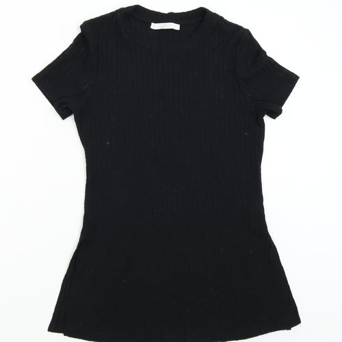 Michelle Keegan Womens Black   Basic T-Shirt Size S