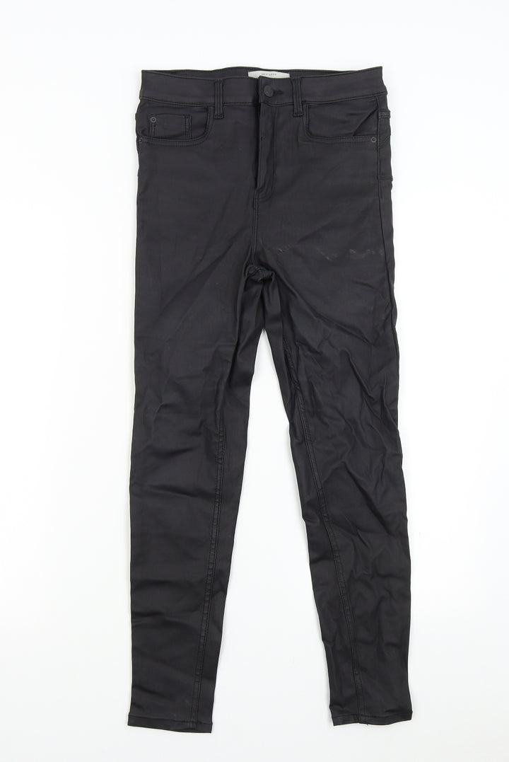 New Look Womens Black Skinny Jeans Size 10 L25 in