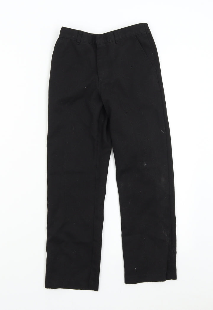 George Boys Black Dress Pants Trousers Size 7-8 Years