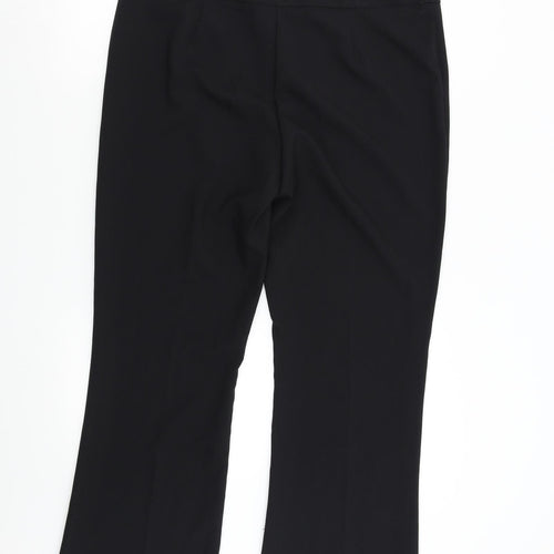 George Womens Black   Trousers  Size 16 L30 in
