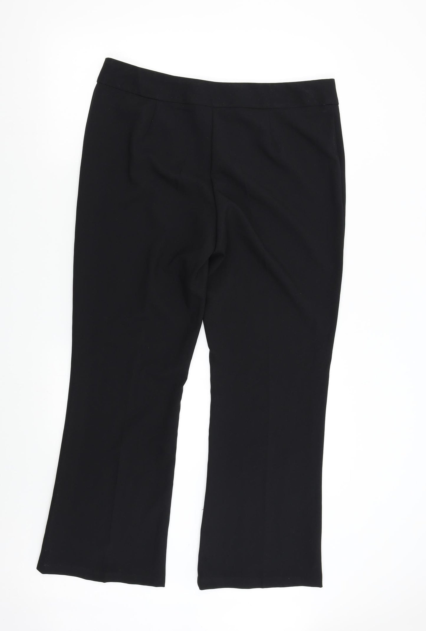 George Womens Black   Trousers  Size 16 L30 in