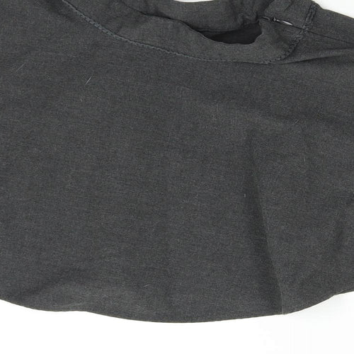 M&S Girls Grey   Mini Skirt Size 5-6 Years