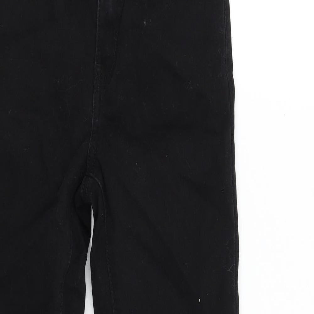 Primark Womens Black  Denim Skinny Jeans Size 8 L28 in