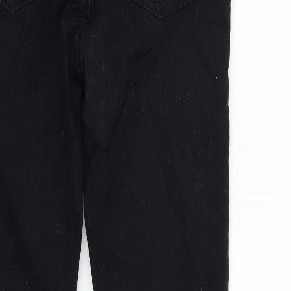 Primark Womens Black  Denim Skinny Jeans Size 8 L28 in