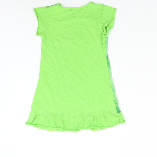 Little Baby Girls Green   Basic T-Shirt Size S  - Mermaid