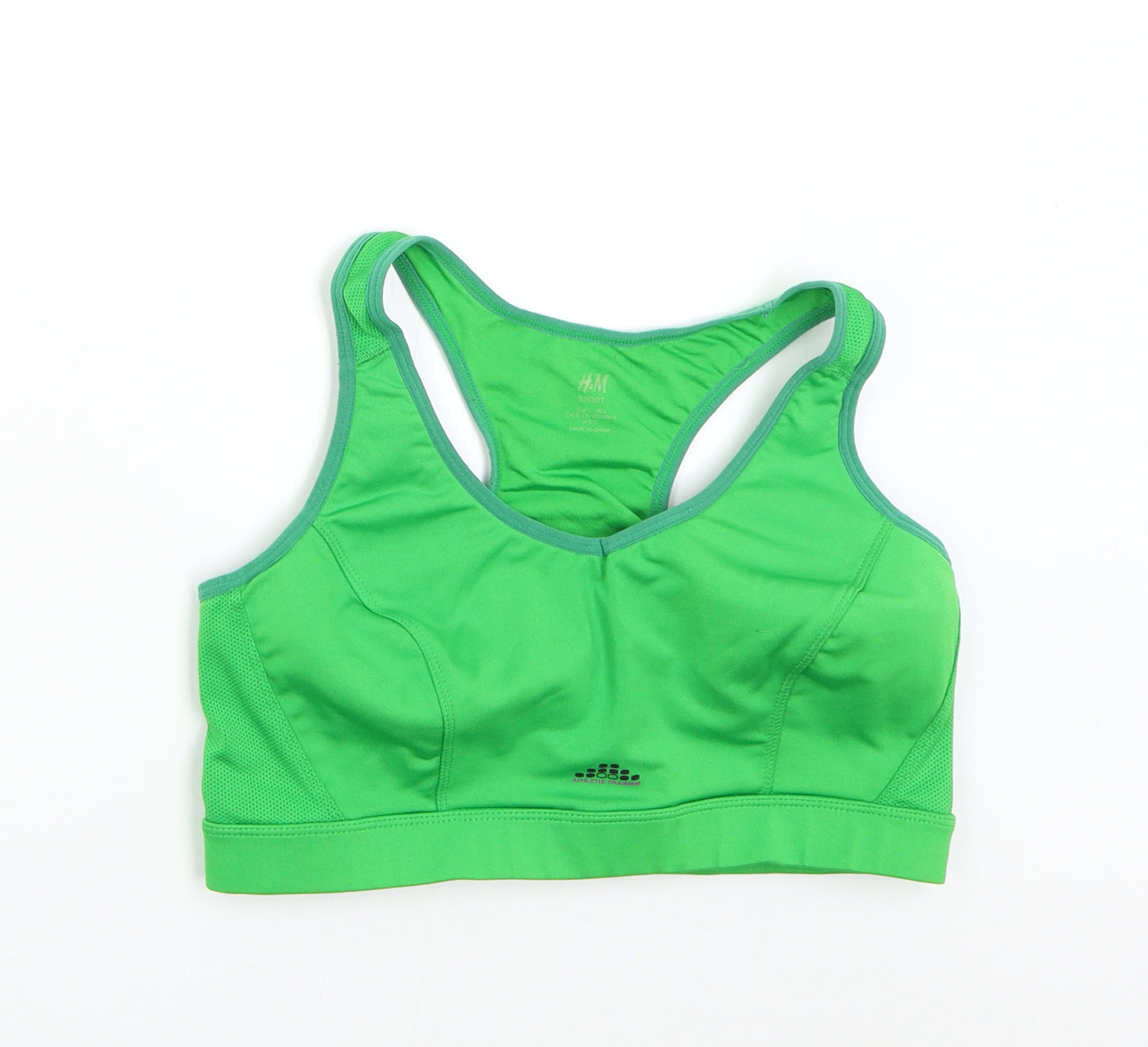 H&M Sport Womens Green   Cropped Tank Size L