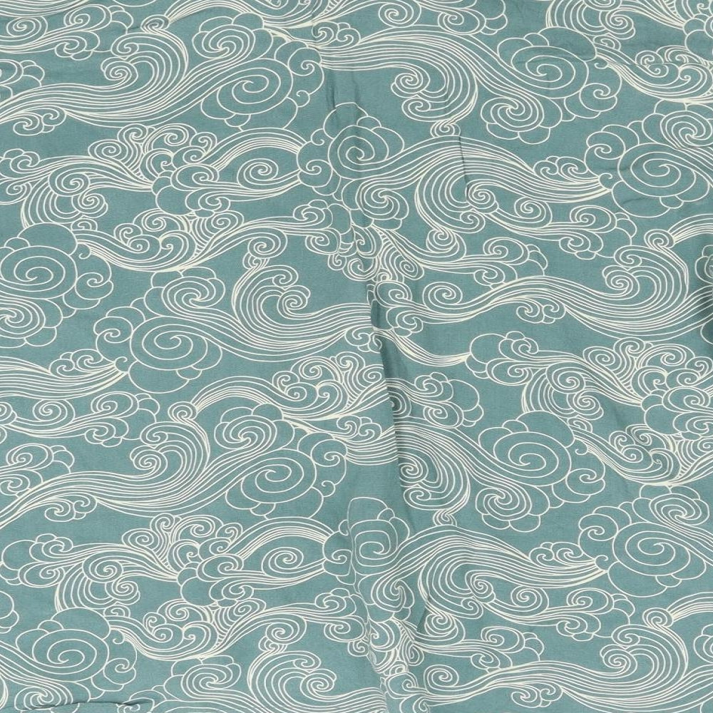 Monkl Mens Green    Button-Up Size XL