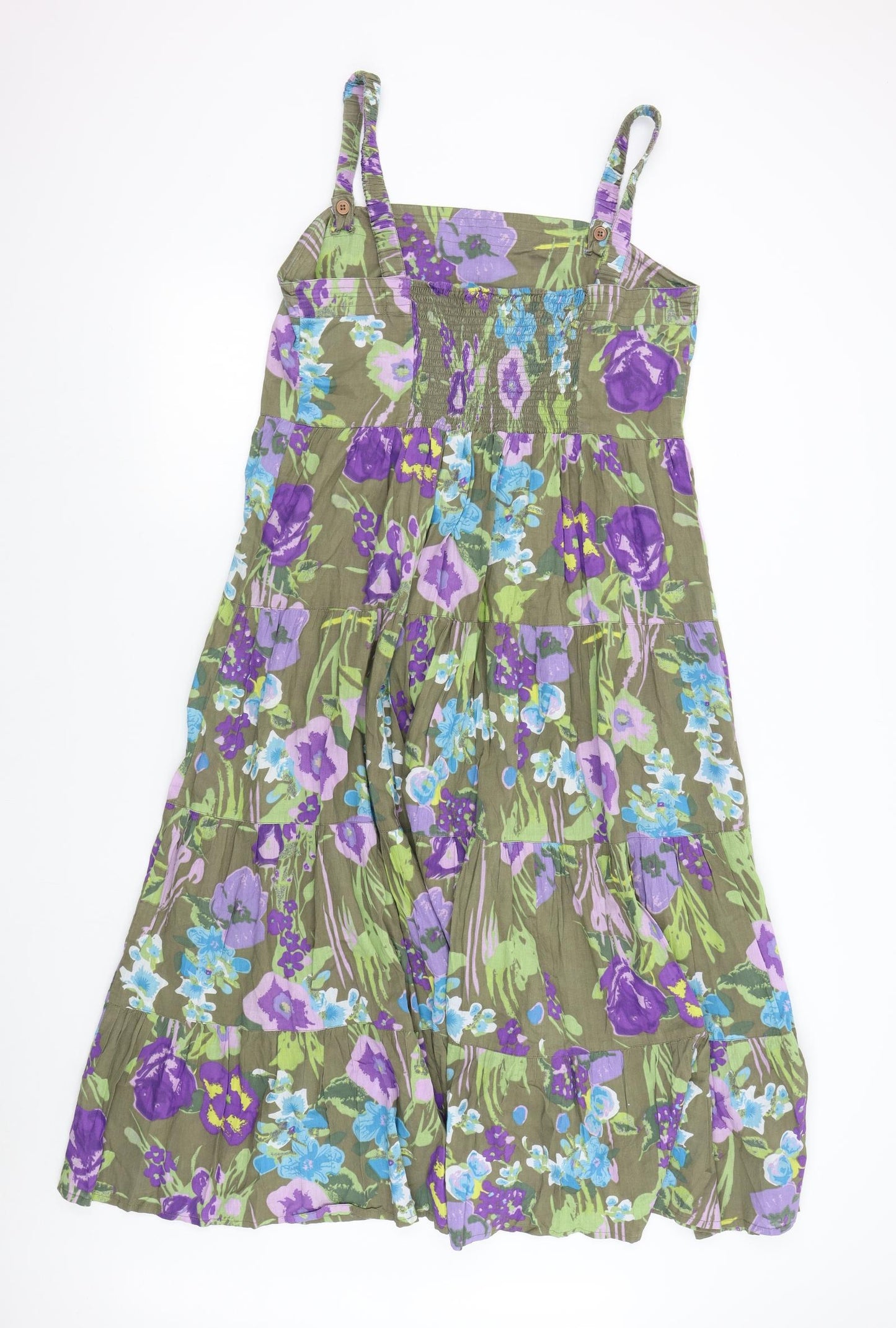 Preworn Womens Multicoloured Floral  Maxi  Size L