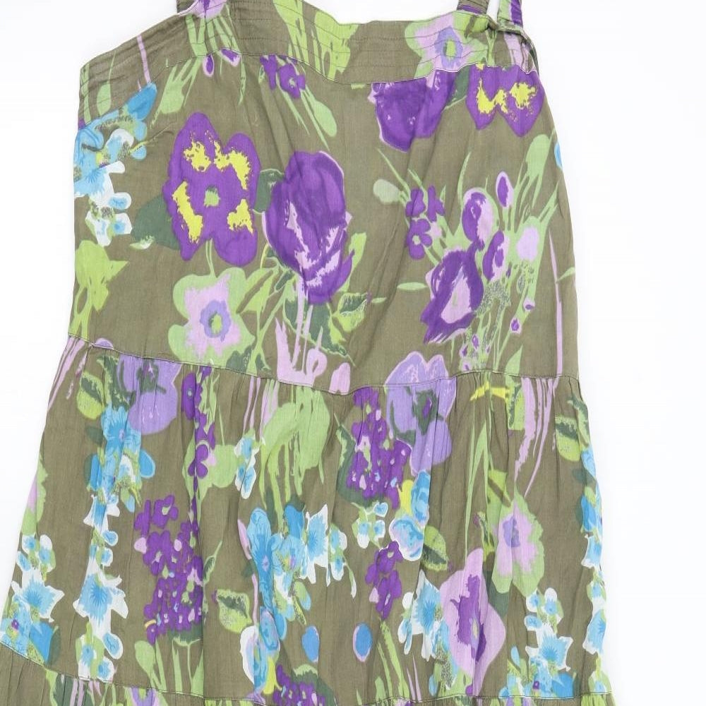 Preworn Womens Multicoloured Floral  Maxi  Size L