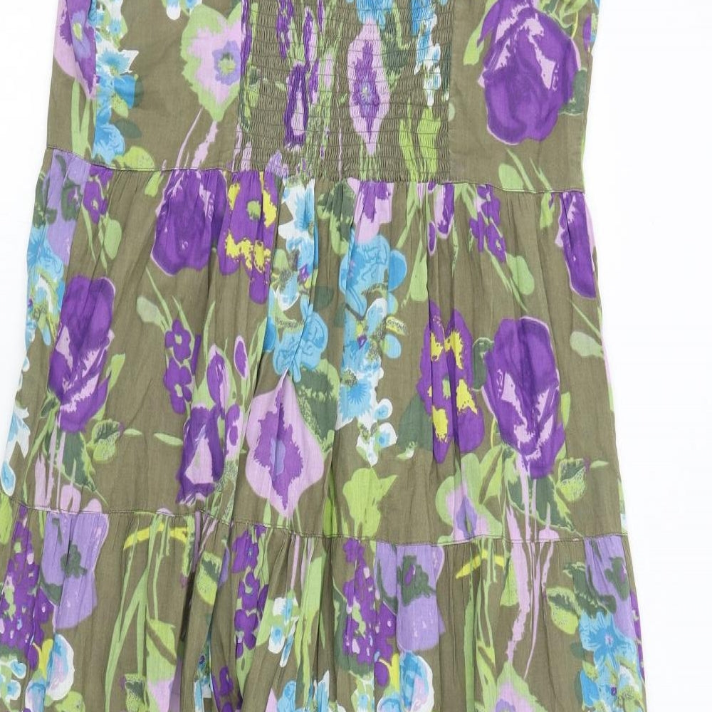 Preworn Womens Multicoloured Floral  Maxi  Size L