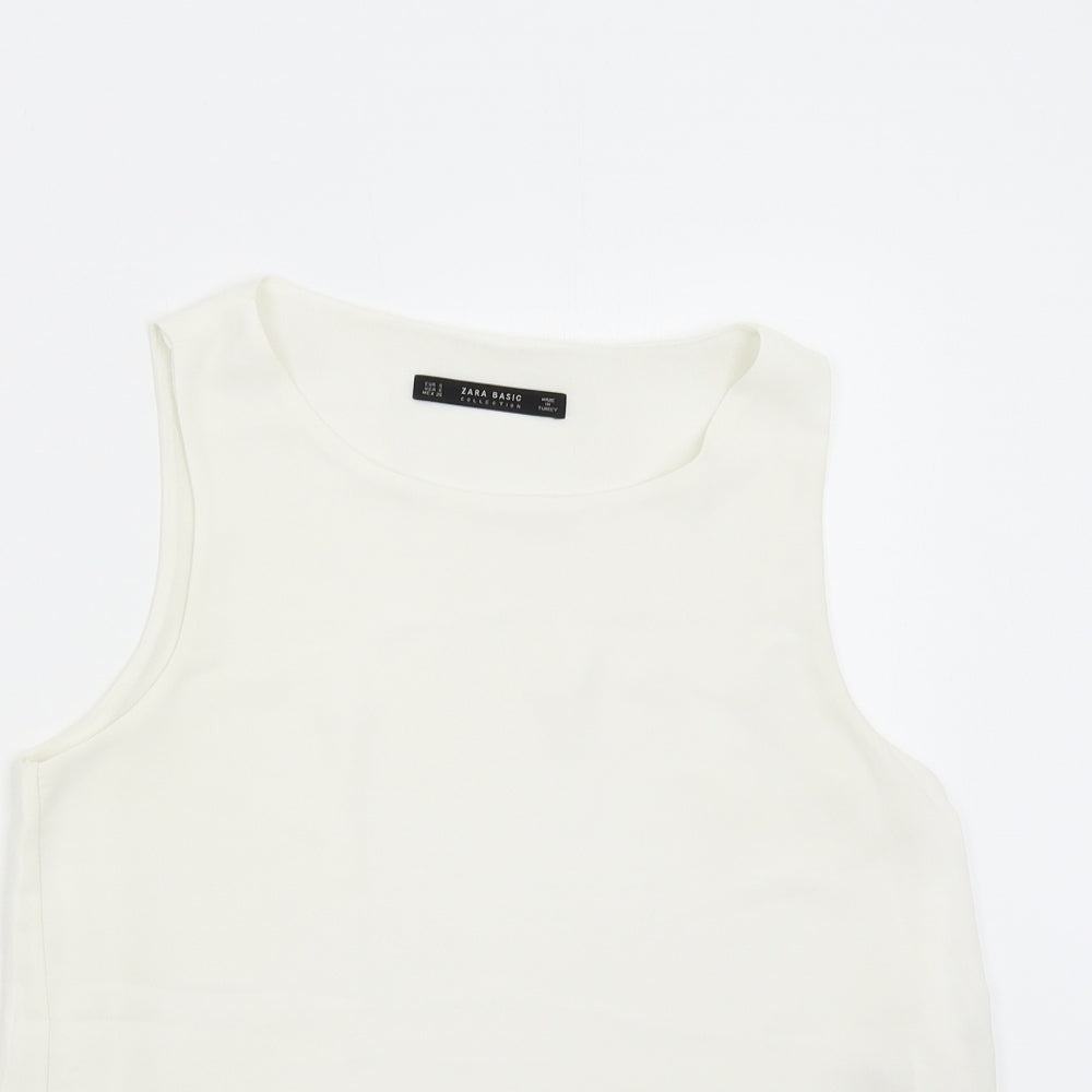 Zara Womens Ivory   Camisole Tank Size S