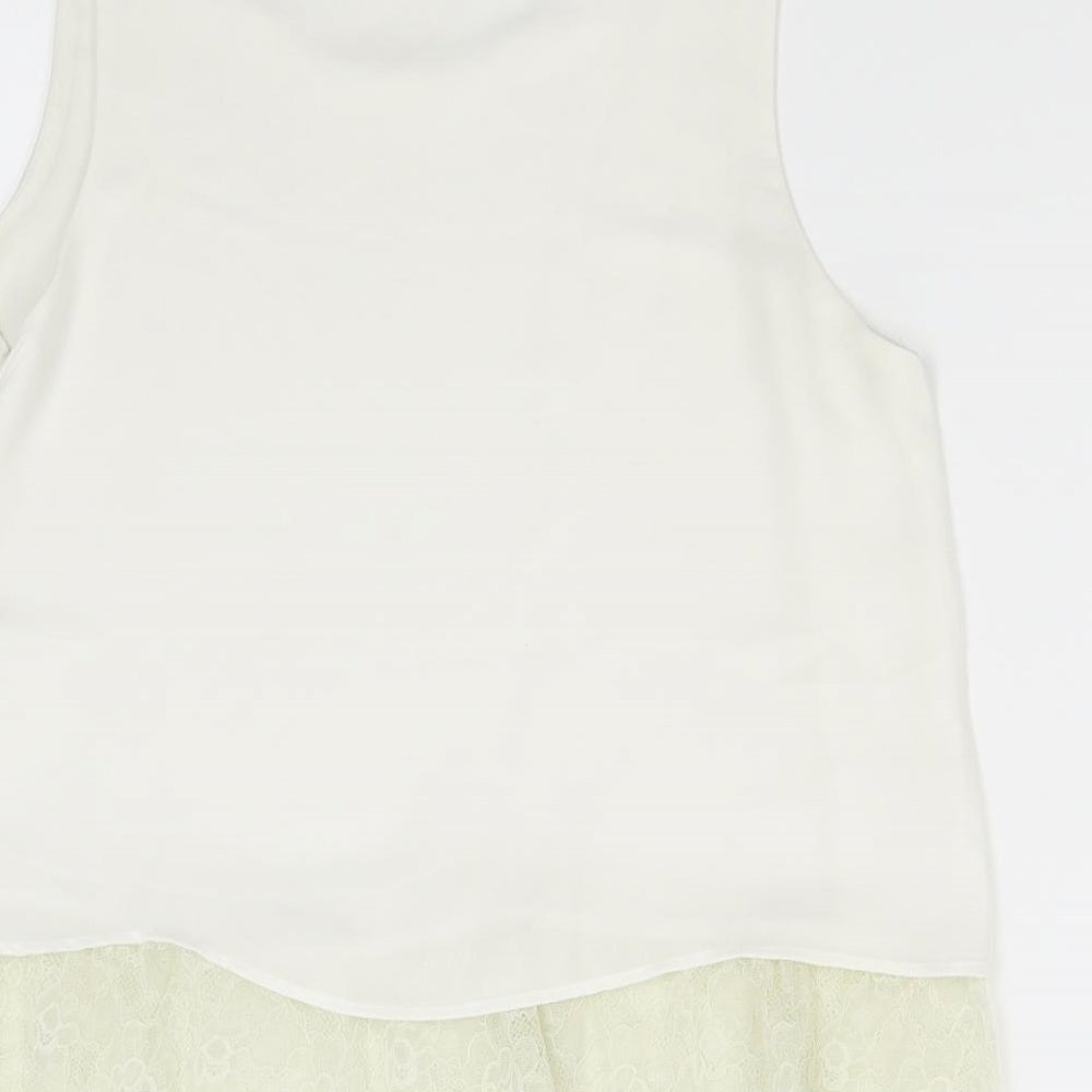 Zara Womens Ivory   Camisole Tank Size S