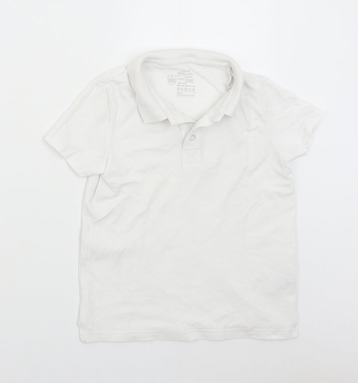 Smart Start Girls White   Basic Polo Size 8 Years