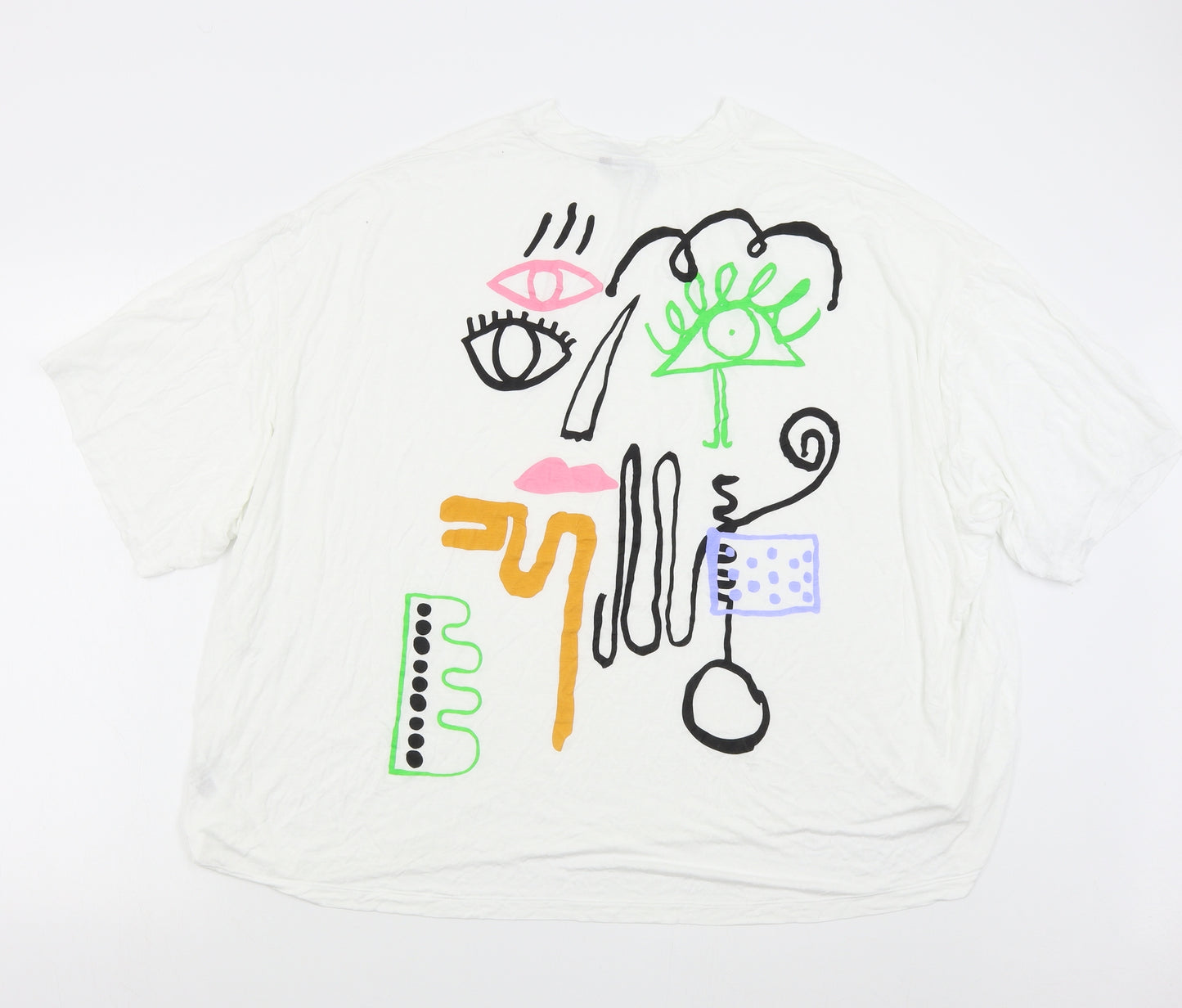 ASOS Mens White    T-Shirt Size L