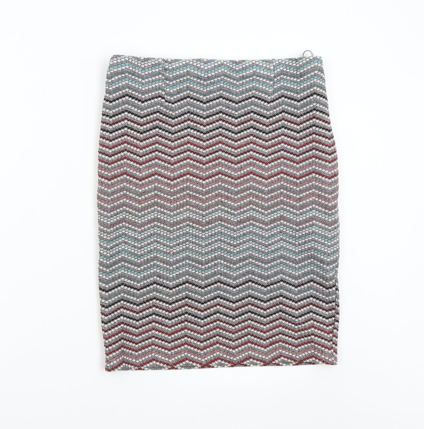 TU Womens Multicoloured Geometric  Straight & Pencil Skirt Size 14