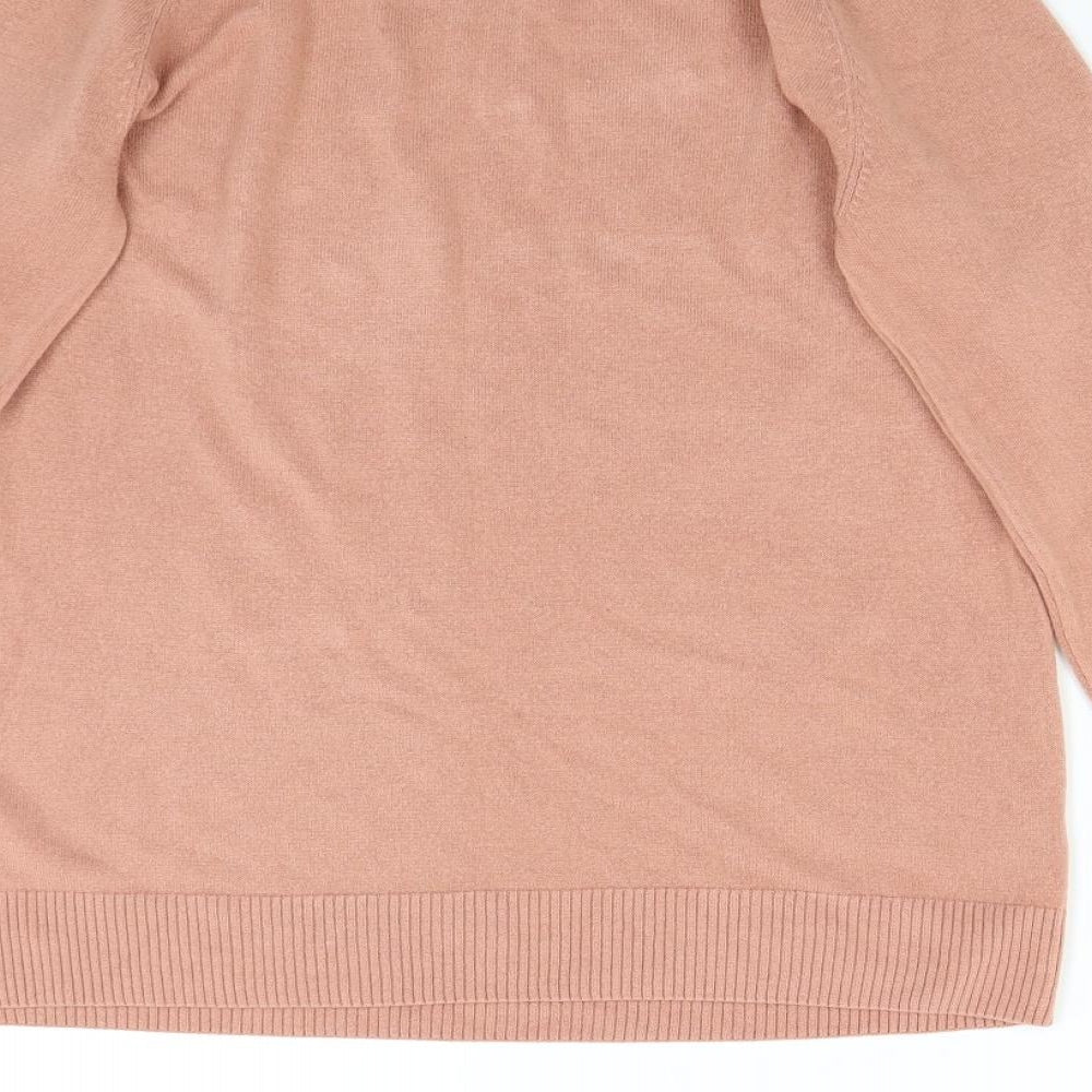 TU Womens Pink  Knit Pullover Jumper Size 14