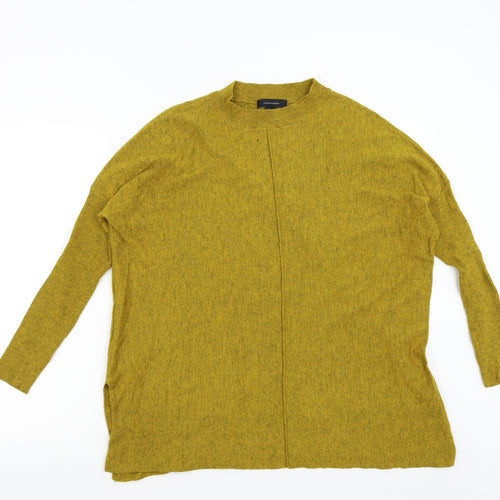 Primark Womens Yellow  Knit Pullover Jumper Size 10