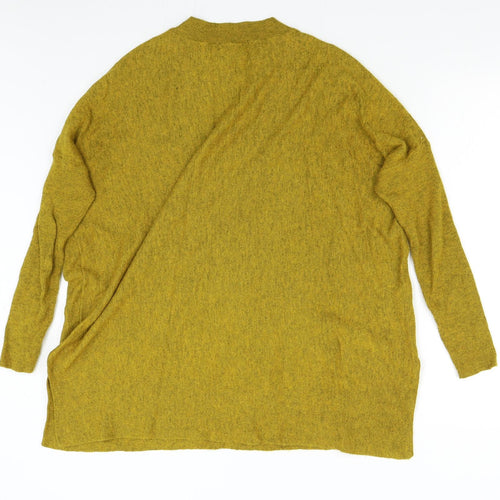 Primark Womens Yellow  Knit Pullover Jumper Size 10