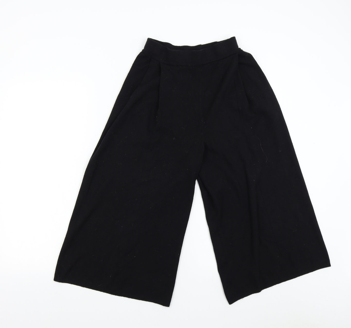 Preworn Womens Black   Culotte Shorts Size 10