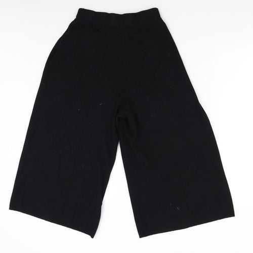Preworn Womens Black   Culotte Shorts Size 10