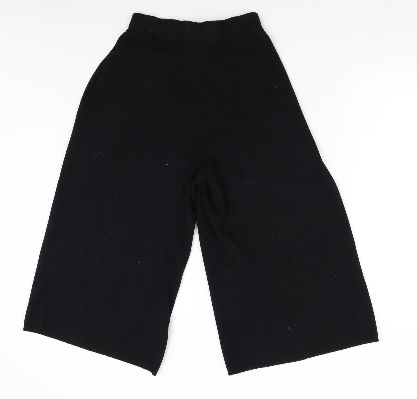 Preworn Womens Black   Culotte Shorts Size 10