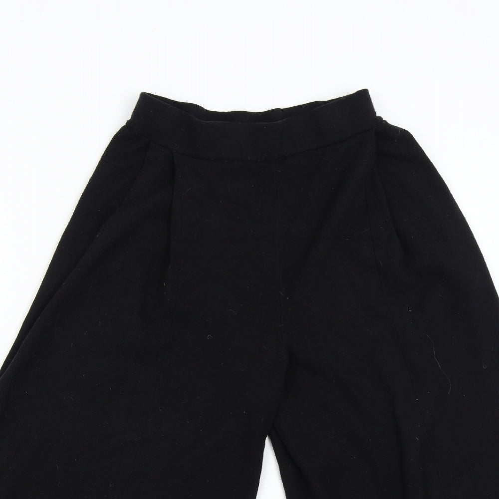 Preworn Womens Black   Culotte Shorts Size 10