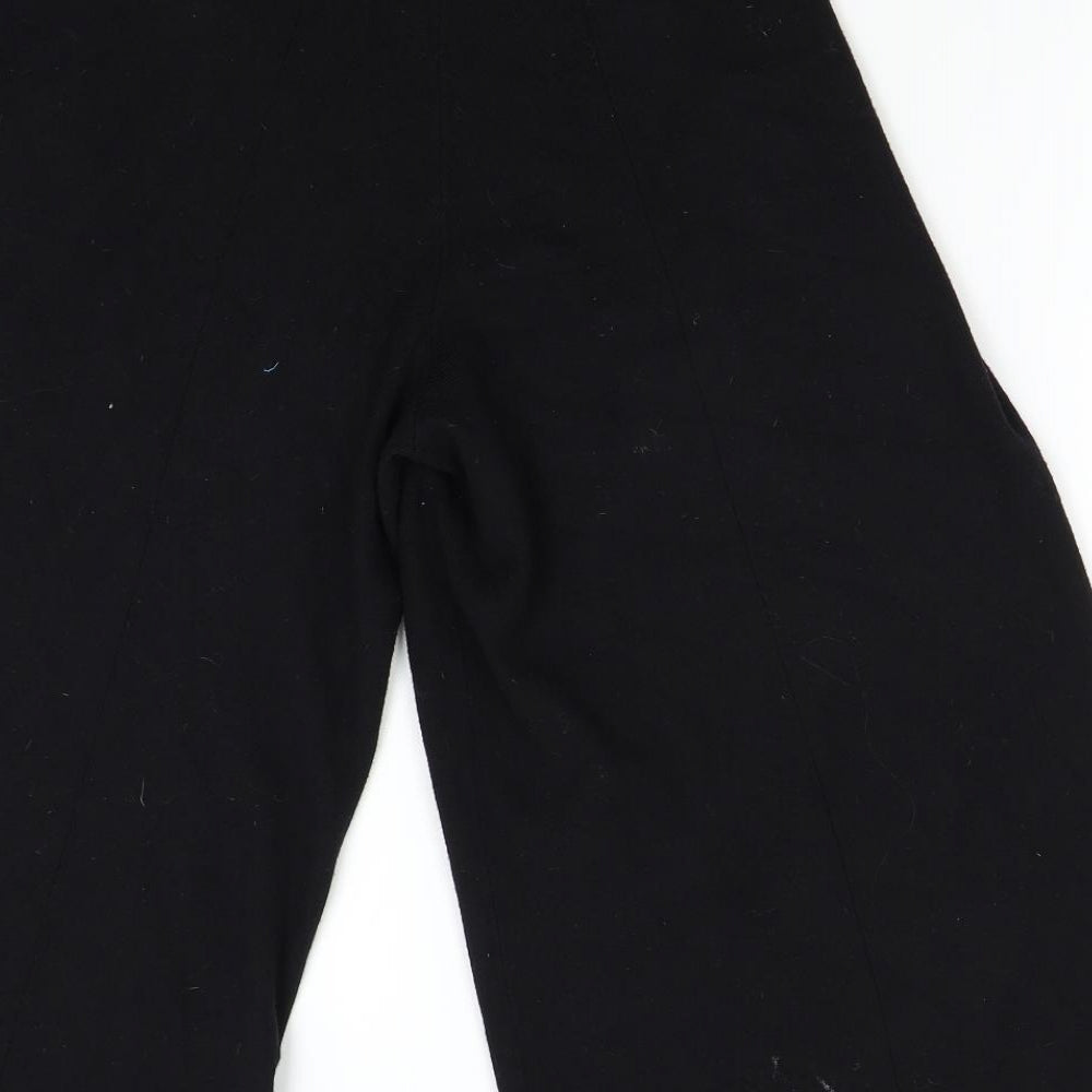 Preworn Womens Black   Culotte Shorts Size 10