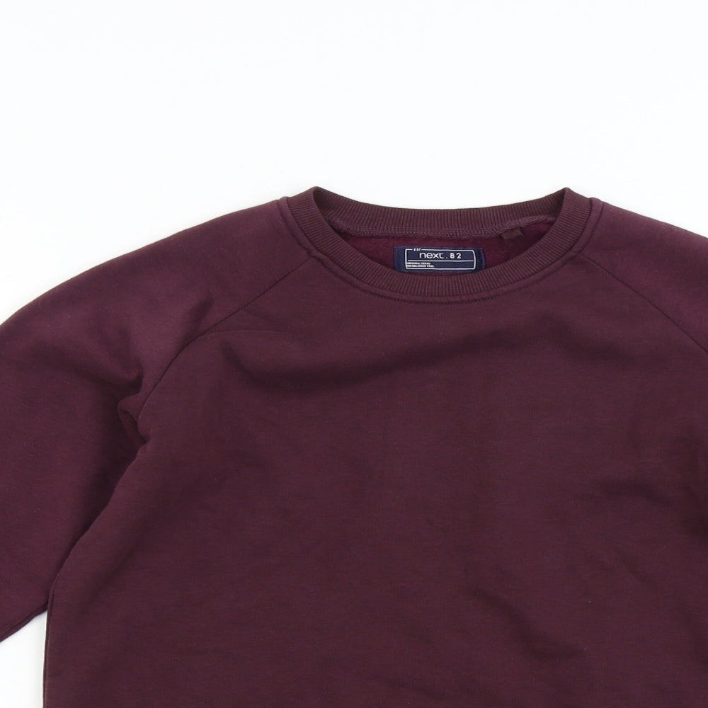 NEXT Boys Red   Pullover Sweatshirt Size 13 Years  - School