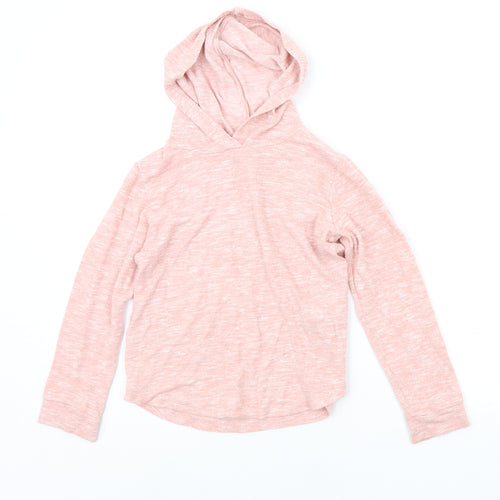 Matalan Girls Pink   Pullover Hoodie Size 8 Years